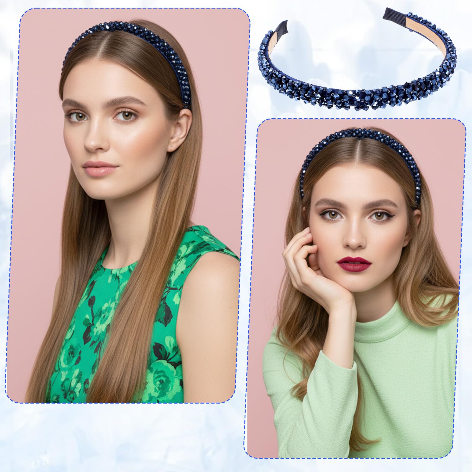DOPENSPI diadema versátil para recogidos o cabello suelto