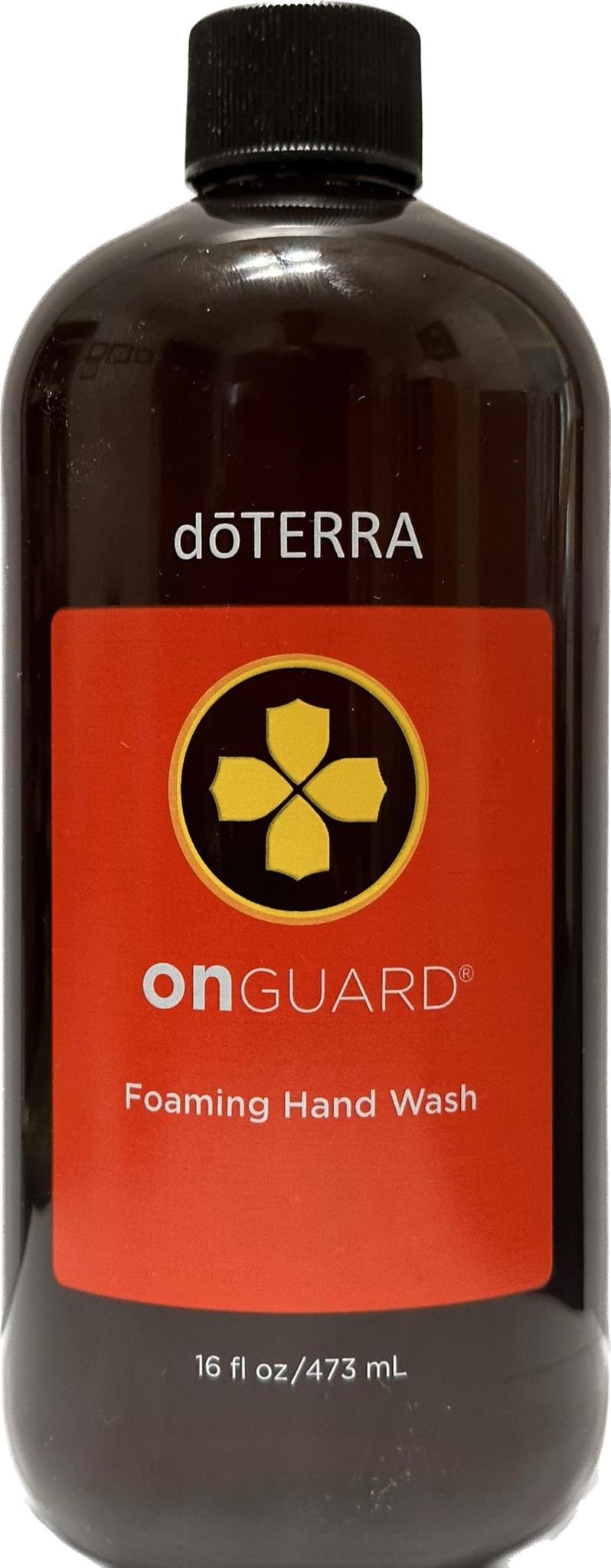 doTERRA On Guard envase recarga de espuma para manos de 473 ml, práctico y económico.