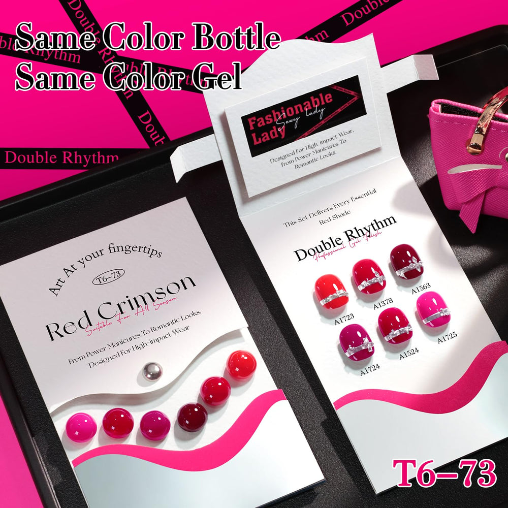 Double Rhythm aplicación fácil de gel uñas, manicura casera rápida