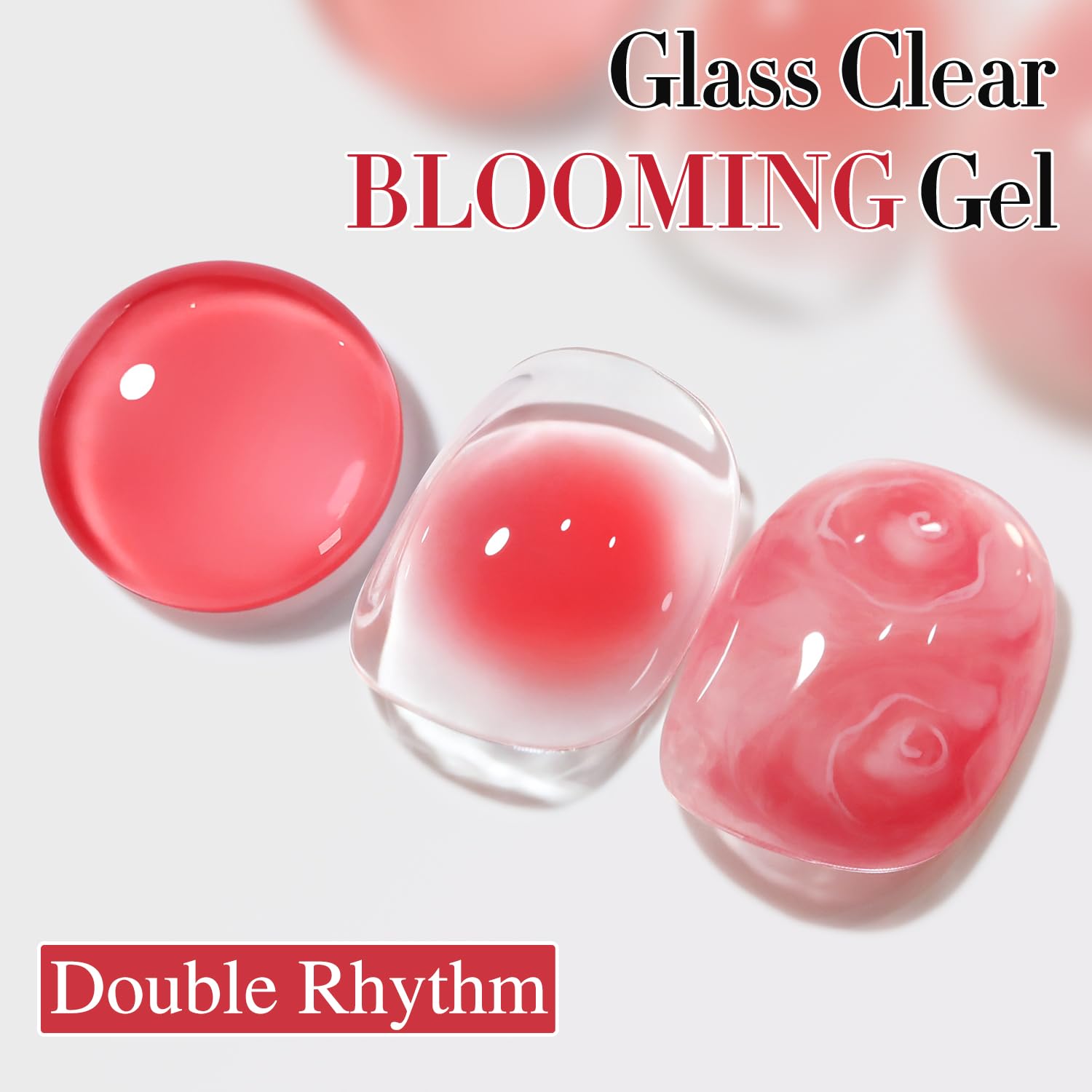 Double Rhythm Blooming Gel: tapa abierta facilita la aplicación en casa