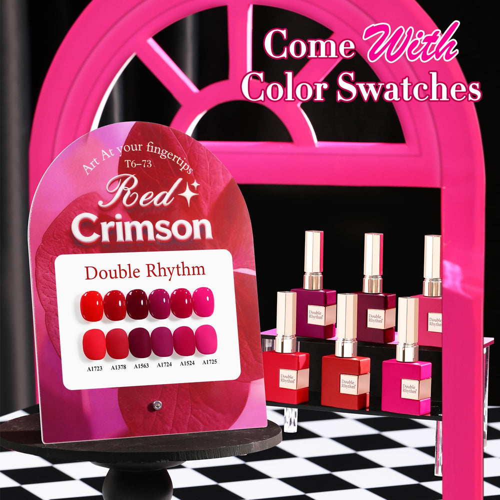 Double Rhythm gel uñas 15 ml, botella individual para aplicación precisa