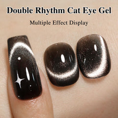 Double Rhythm, brillo holografico en gel para acabado duradero