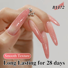 Double Rhythm brillo ultralargo para uñas con gel.