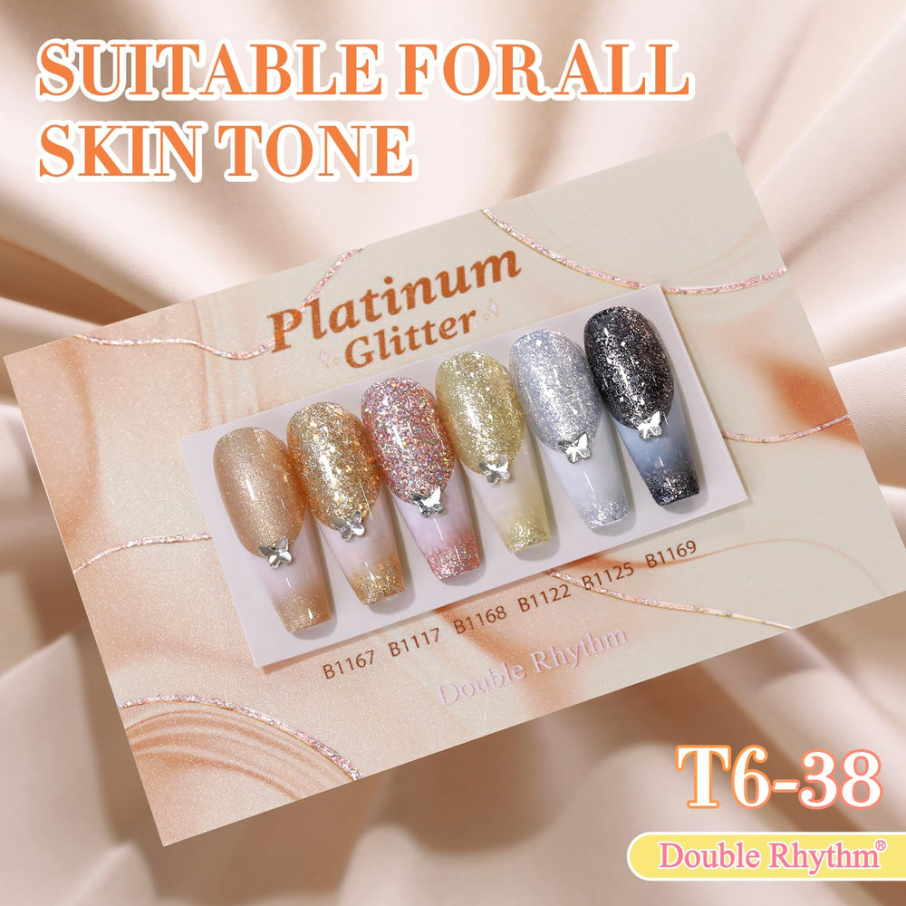 Double Rhythm muestrario incluido para exhibir colores.