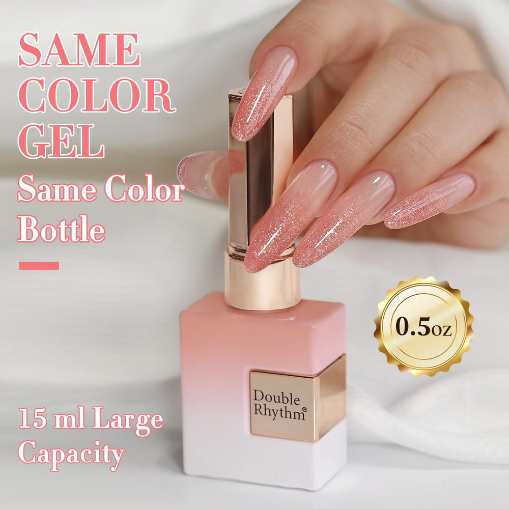 Double Rhythm cura con lámpara UV/LED en 60-120 segundos.