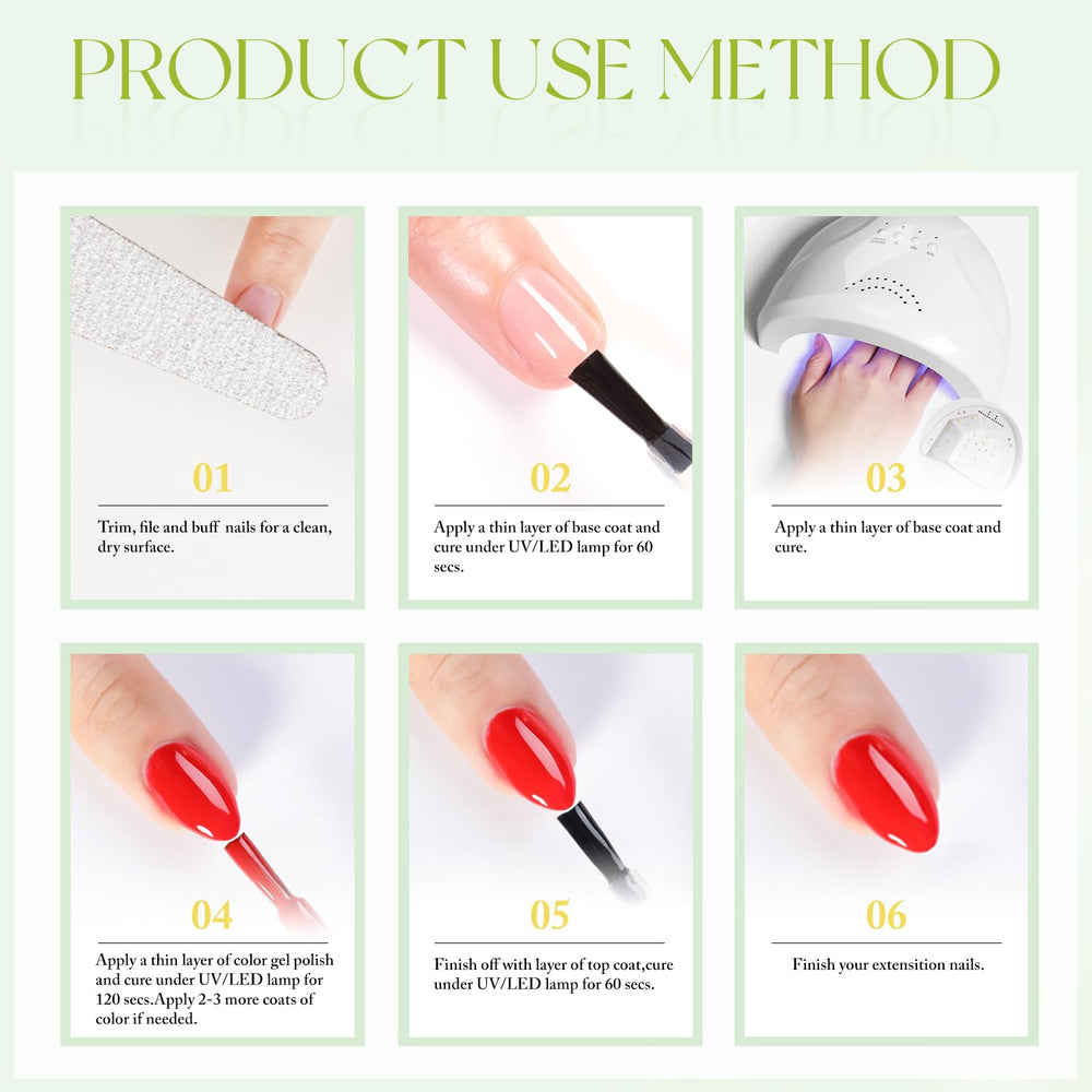 Ideas de diseño de manicura en casa con este gel.