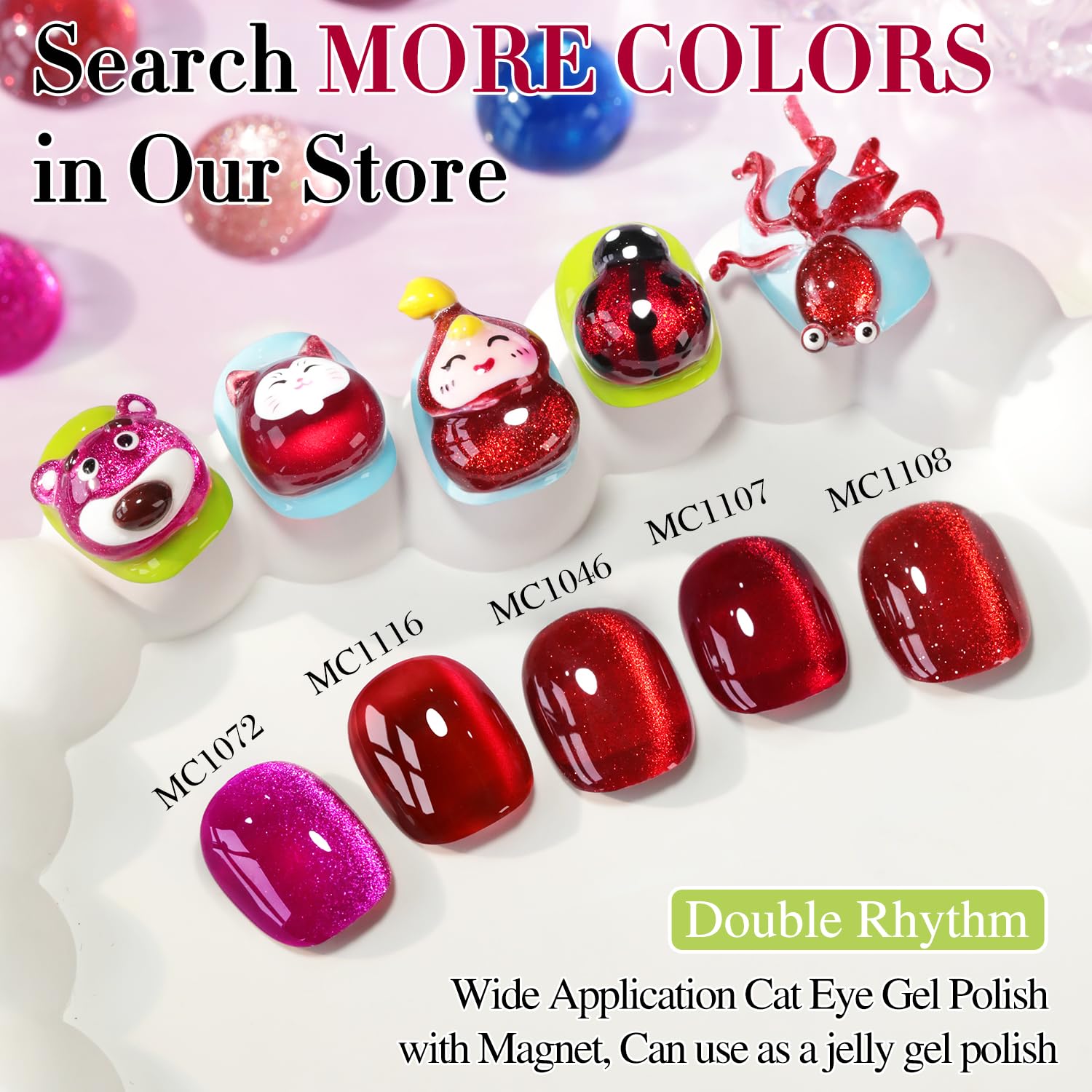 Double Rhythm regalo perfecto para amantes de uñas y manualidades en casa.