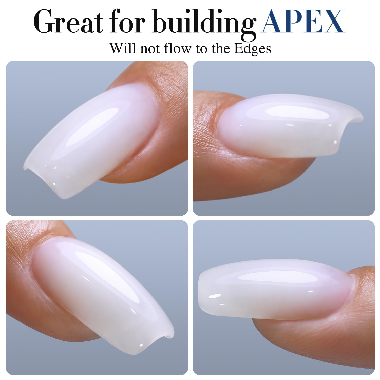 Double Rhythm fórmula sin toxinas, gel suave para uñas sanas.