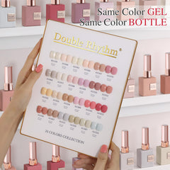 Double Rhythm base gel transparente aporta base suave y uniforme