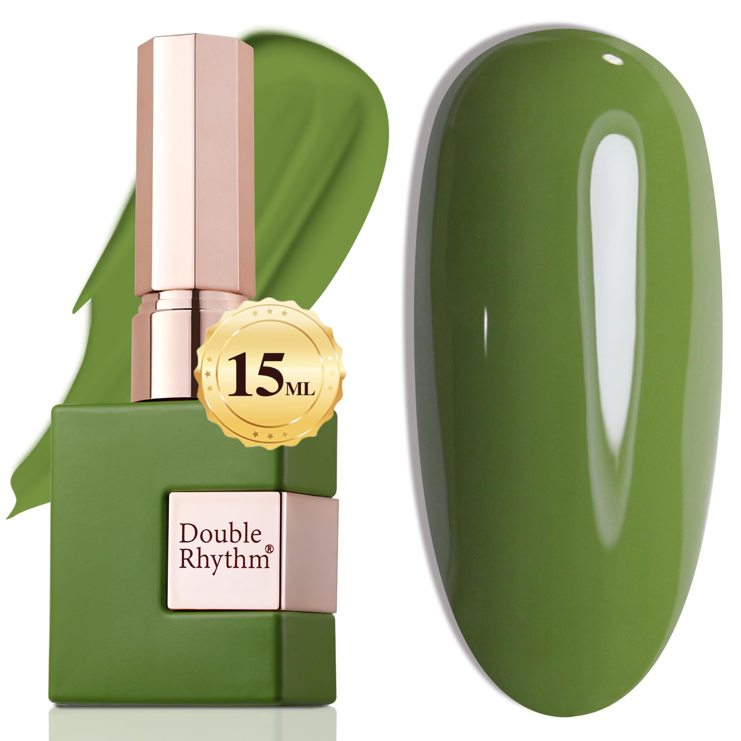Double Rhythm Gel Polish color uniforme para uñas brillantes en casa