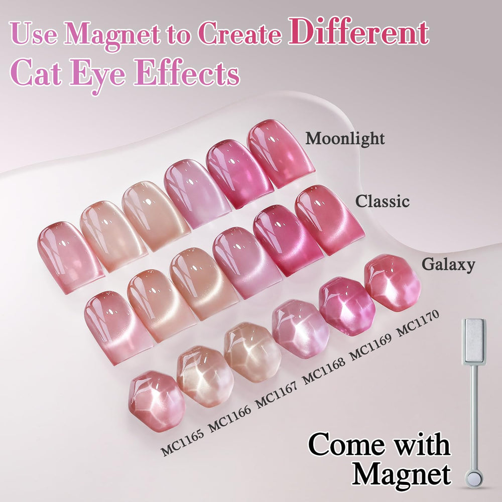 Double Rhythm herramienta magnética para crear efecto ojo de gato