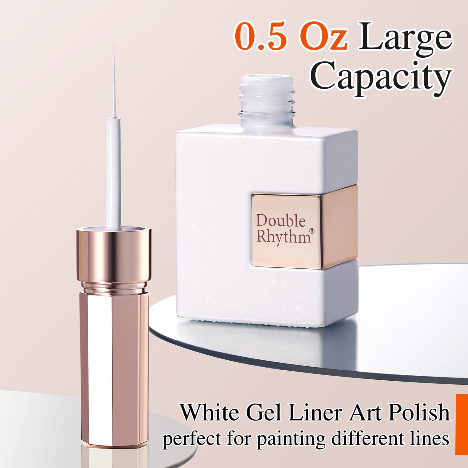 Liner art blanco de Double Rhythm para detalles precisos.