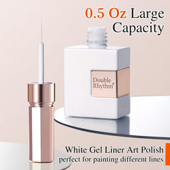 Liner art blanco de Double Rhythm para detalles precisos.