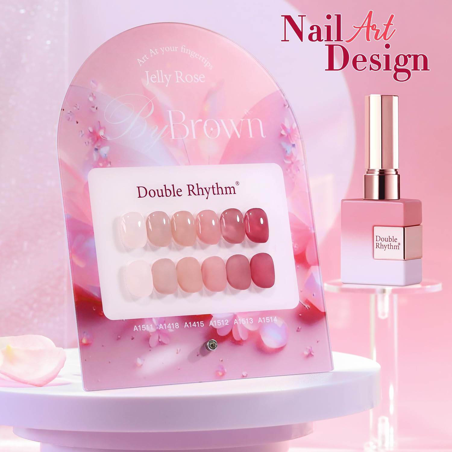 Double Rhythm uso doméstico sencillo para uñas perfectas.