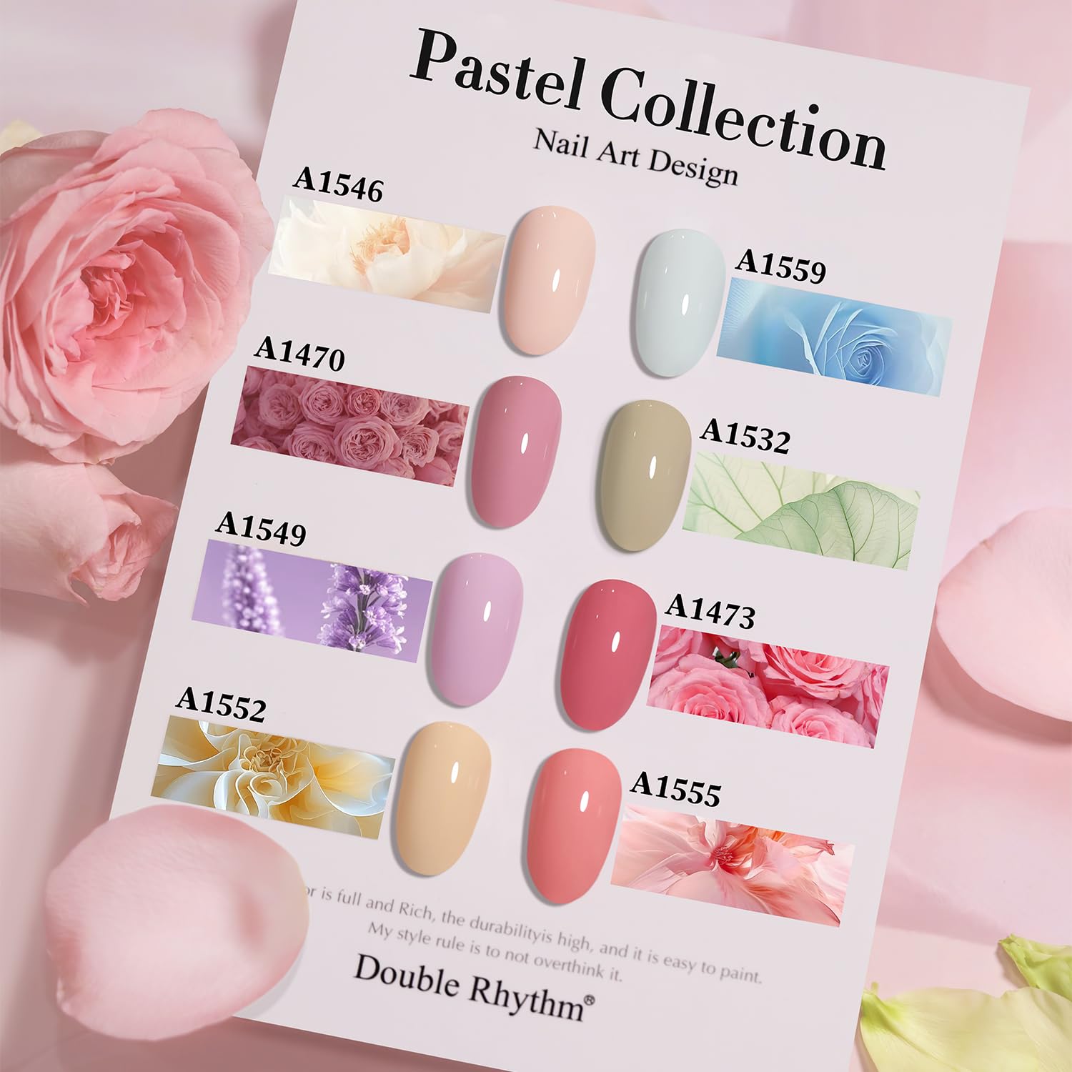 Double Rhythm uso en casa para diseñar uñas y ahorrar dinero