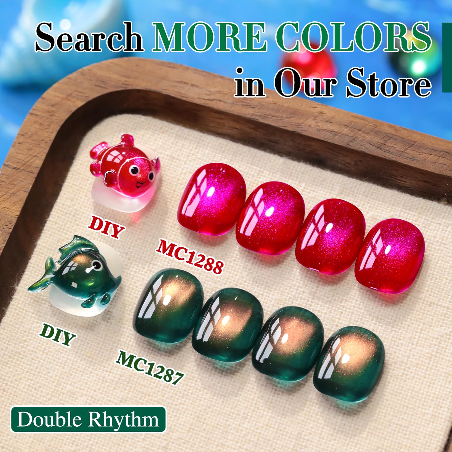 Double Rhythm: botella de gel de 15 ml para tus uñas