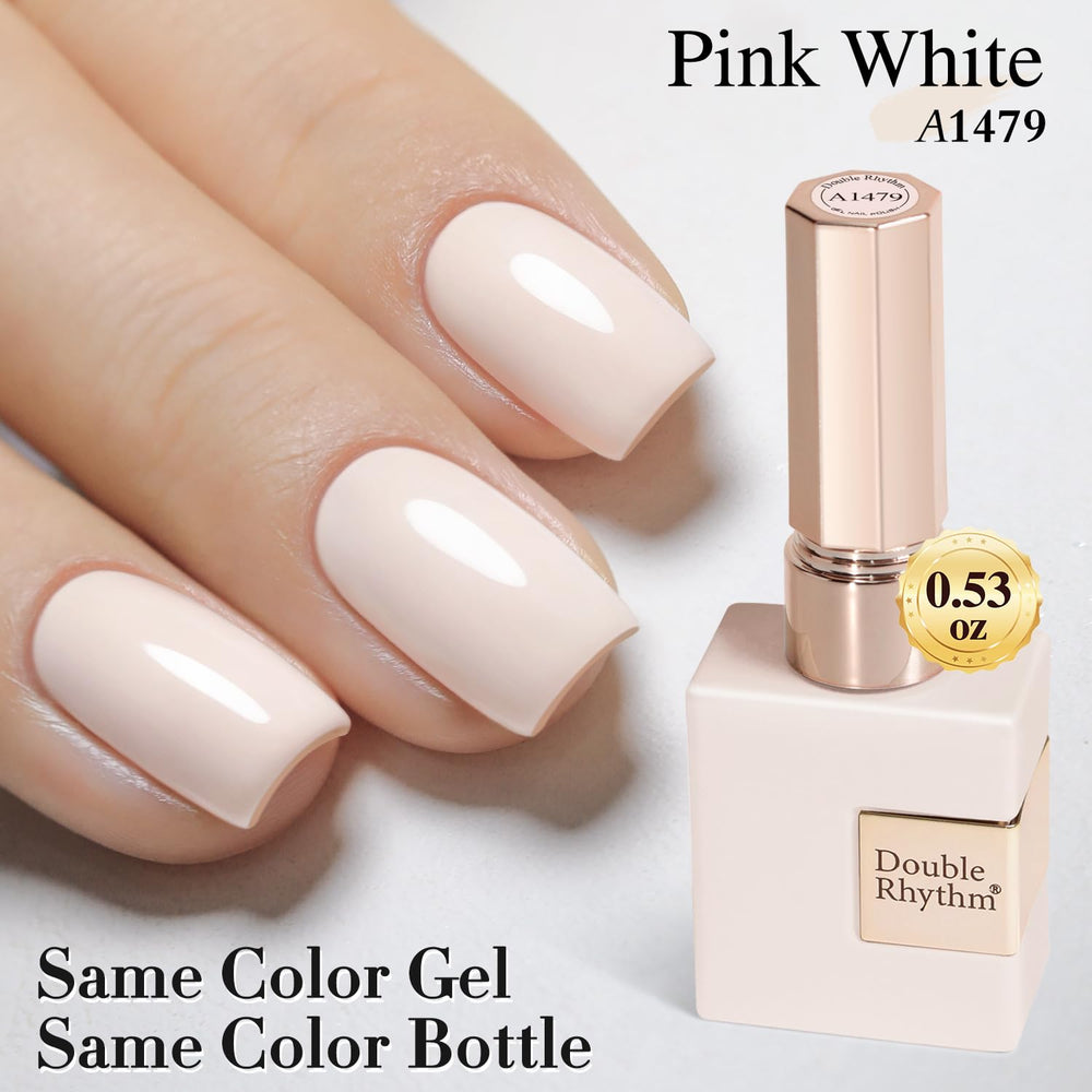 Double Rhythm esmalte gel, aplicación fácil para principiantes, resultados limpios en casa