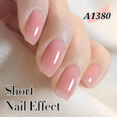 Double Rhythm gel Uñas Jelly Rose Pink, primera capa rosa translúcido para base suave.