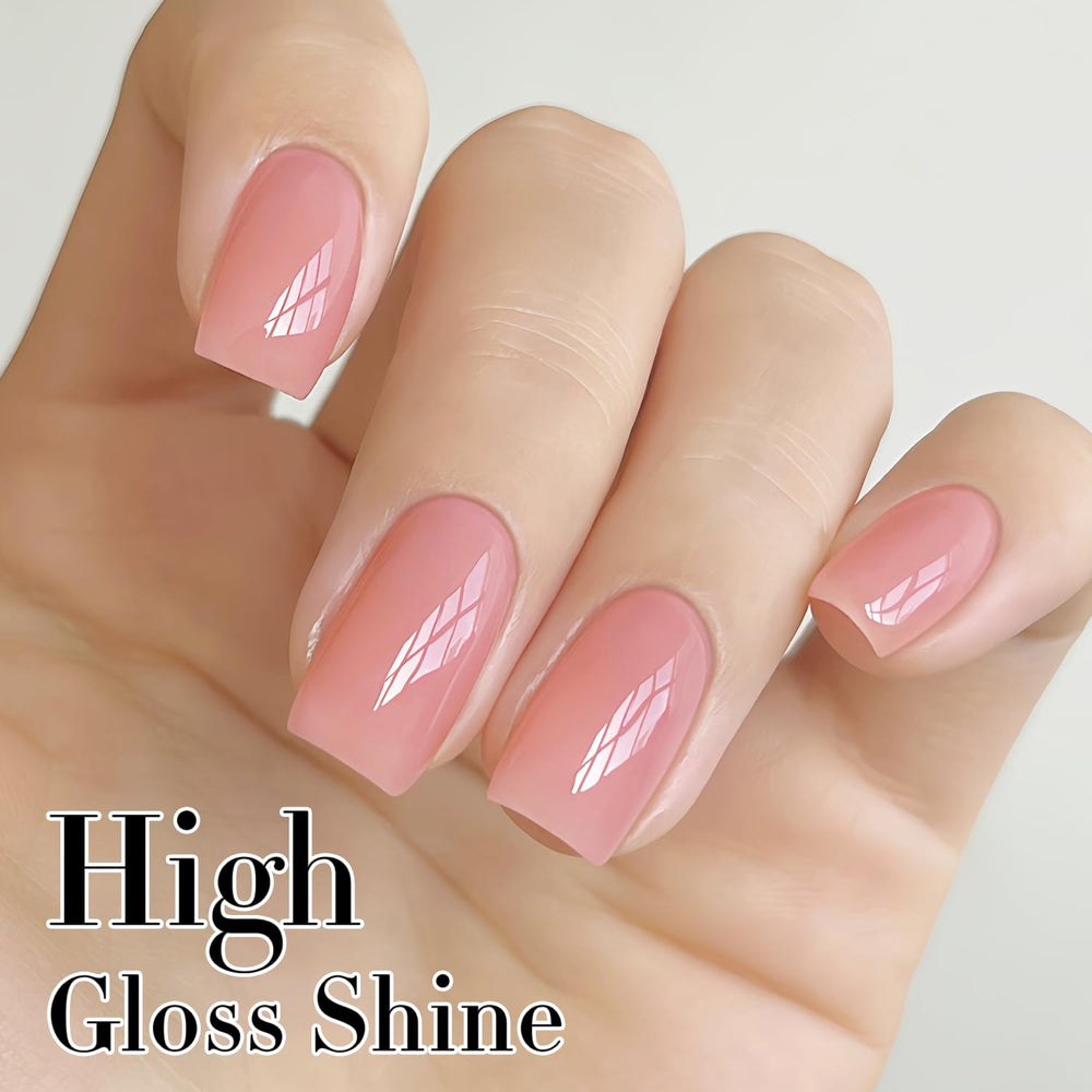 Double Rhythm gel Uñas Jelly Rose Pink, regalo ideal para amigas y familiares.