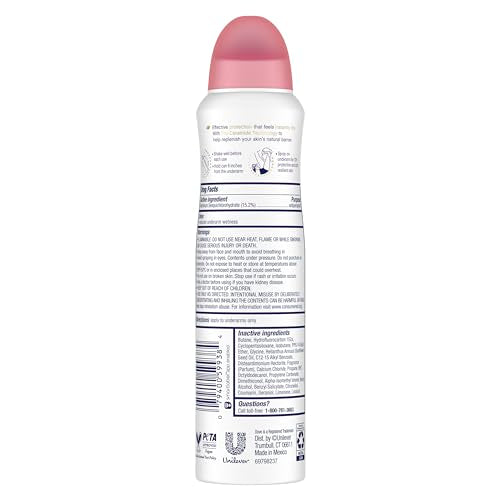 Dove Advanced Care aplicación en axila para sensación fresca y seca