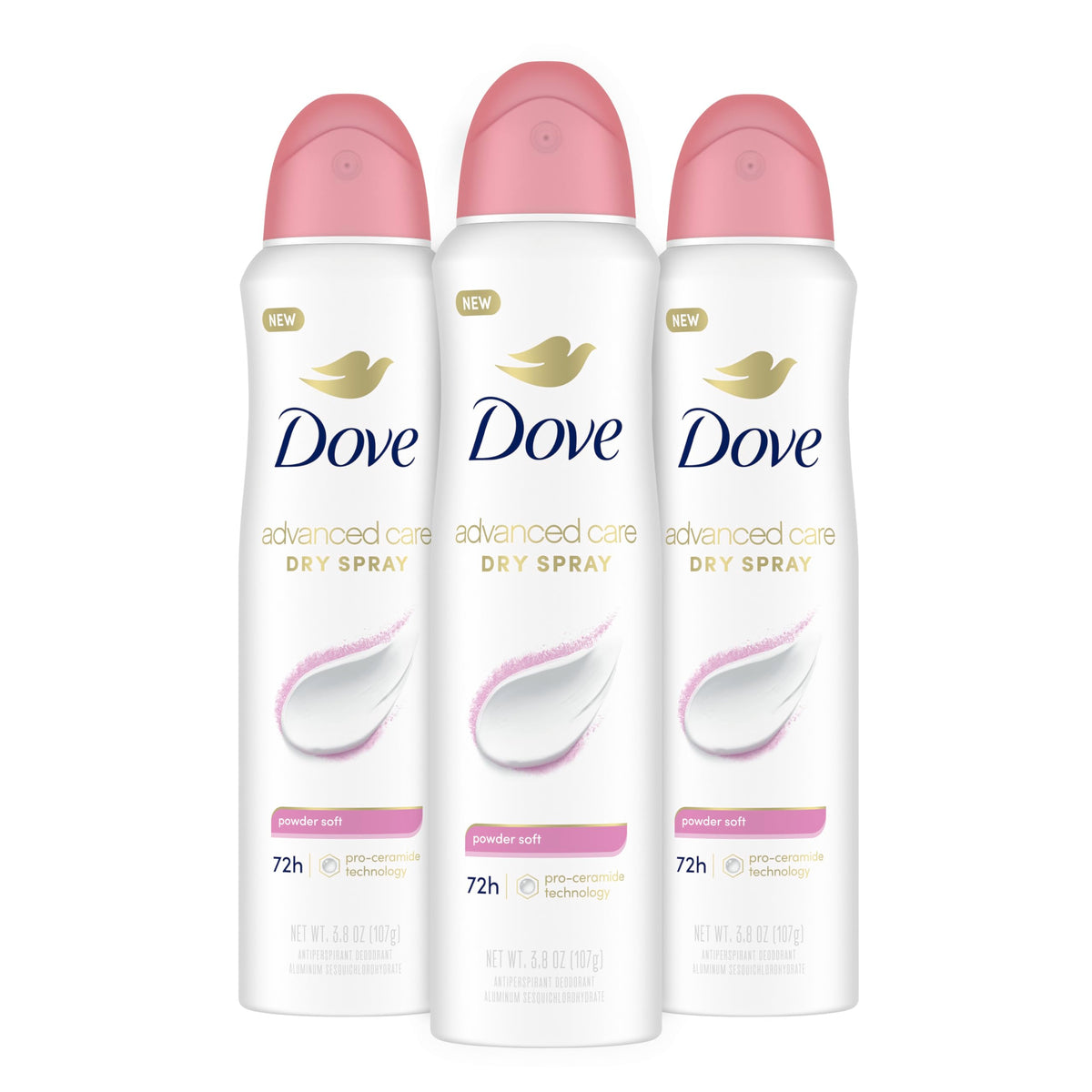 Dove Advanced Care botella-desodorante spray con protección duradera para uso diario
