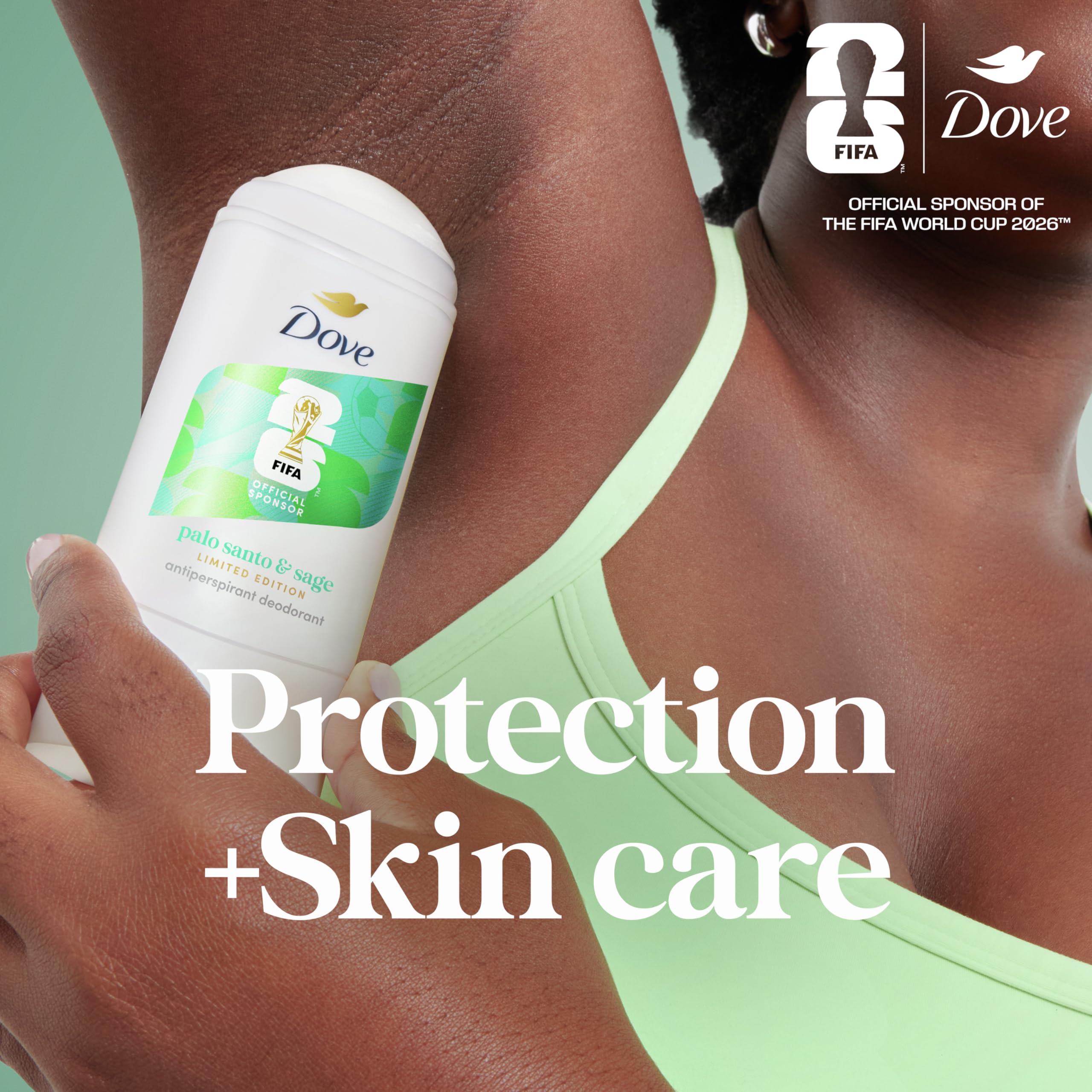Dove aroma cálido Palo Santo y Salvia para despertar la rutina.