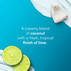 Dove aroma tropical coco lima, ideal para despertar los sentidos.