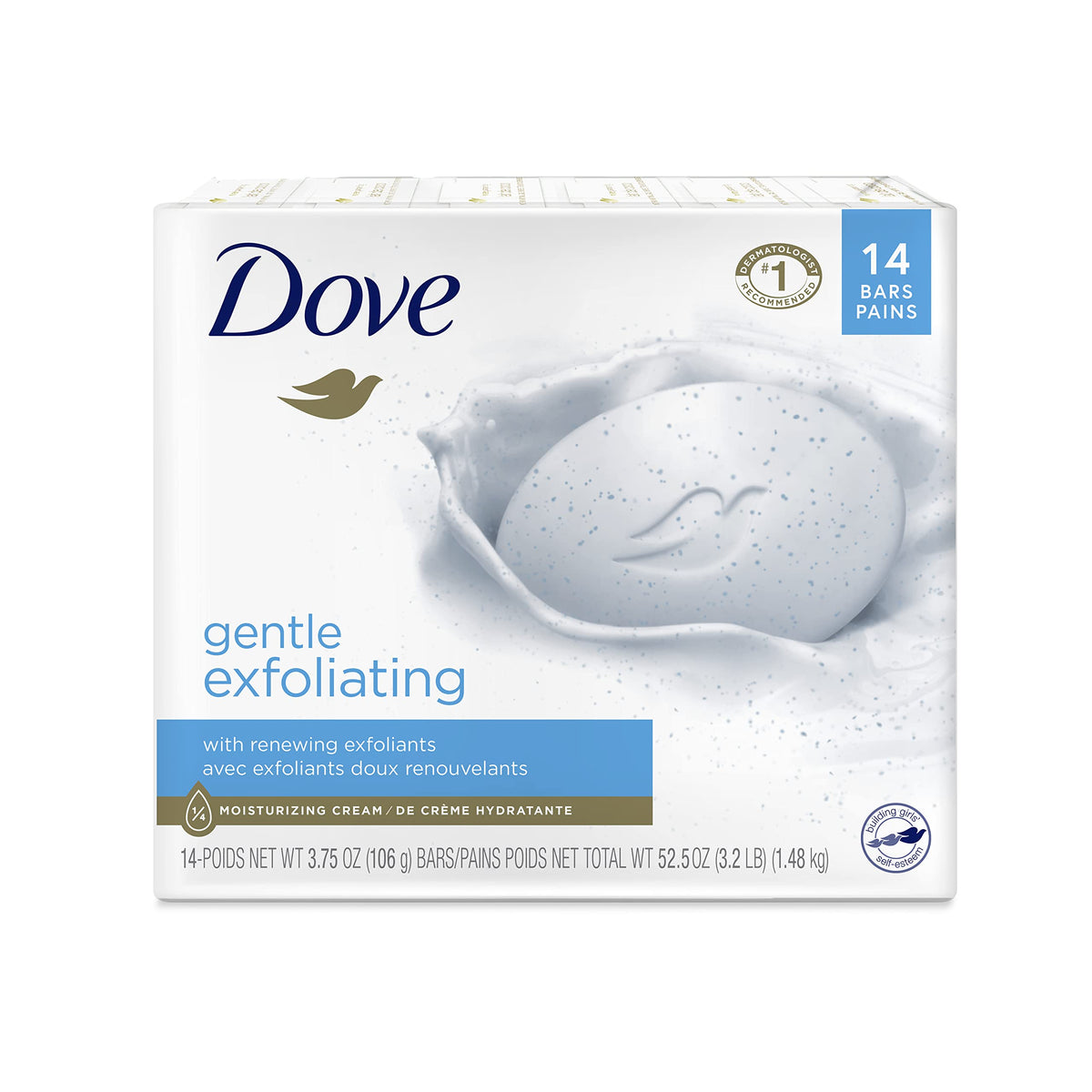 Dove Beauty Bar hidrata la piel para una suavidad notable