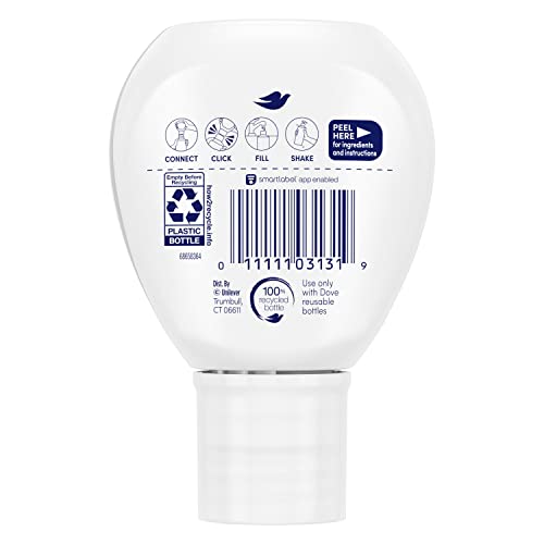 Dove Concentrado 4x para crear 16 oz de gel de ducha diario.