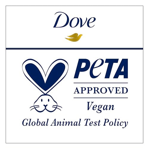 Dove desodorante corporal sin alcohol, apto para uso diario en el cuerpo.