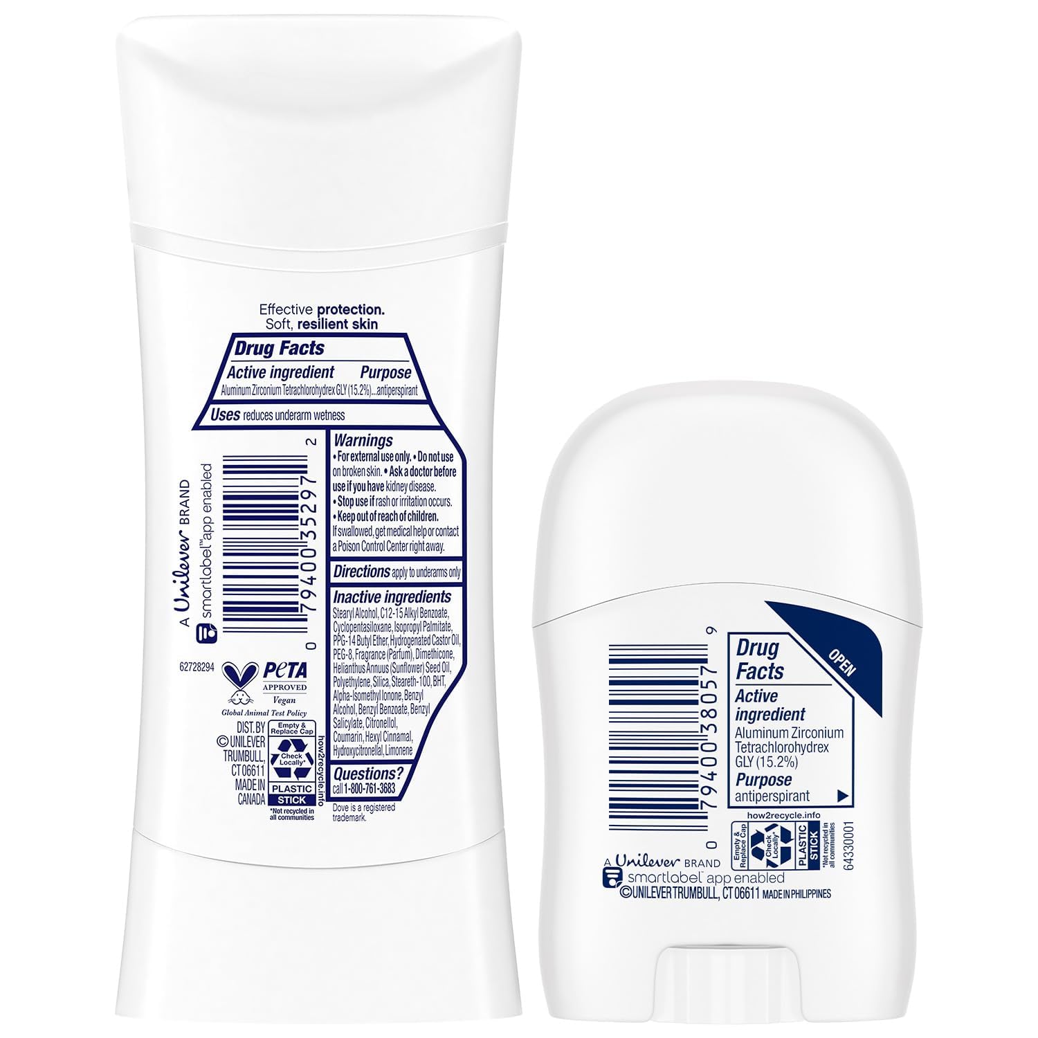Dove Desodorante antitranspirante té verde pepino: fragancia fresca para el día.