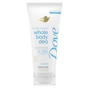 Dove Desodorante Cuerpo Cremoso - botella, protección de 72 h para todo el cuerpo.