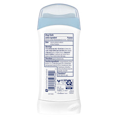 Dove Desodorante Invisible Solid, fragancia ligera para uso diario