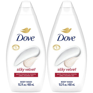 Dove: botella doble para limpieza suave e hidratación de la piel.