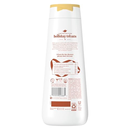 Dove espumoso lavado corporal crema para piel suave