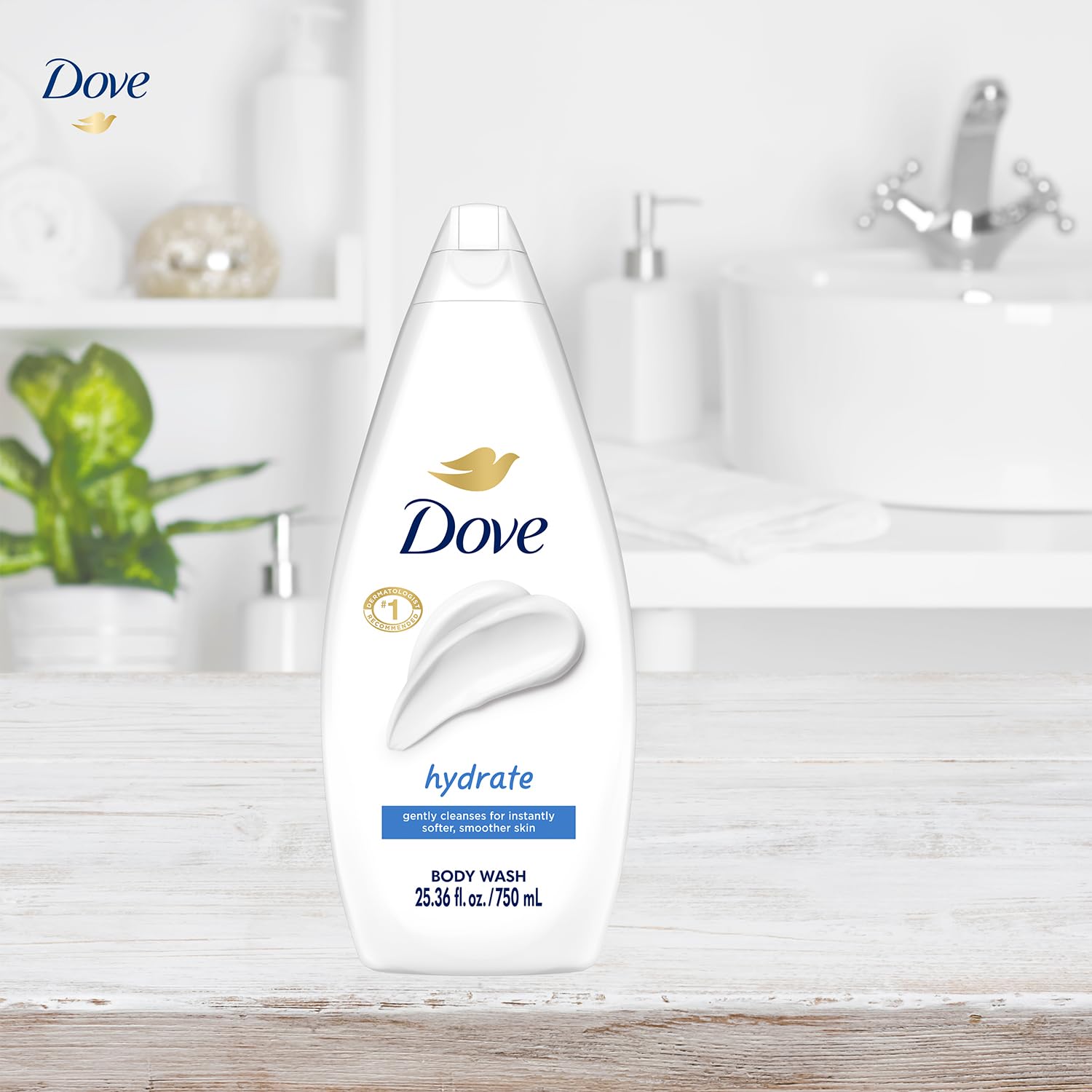 Dove Hidratante para Piel Sensible: fórmula suave para piel delicada.