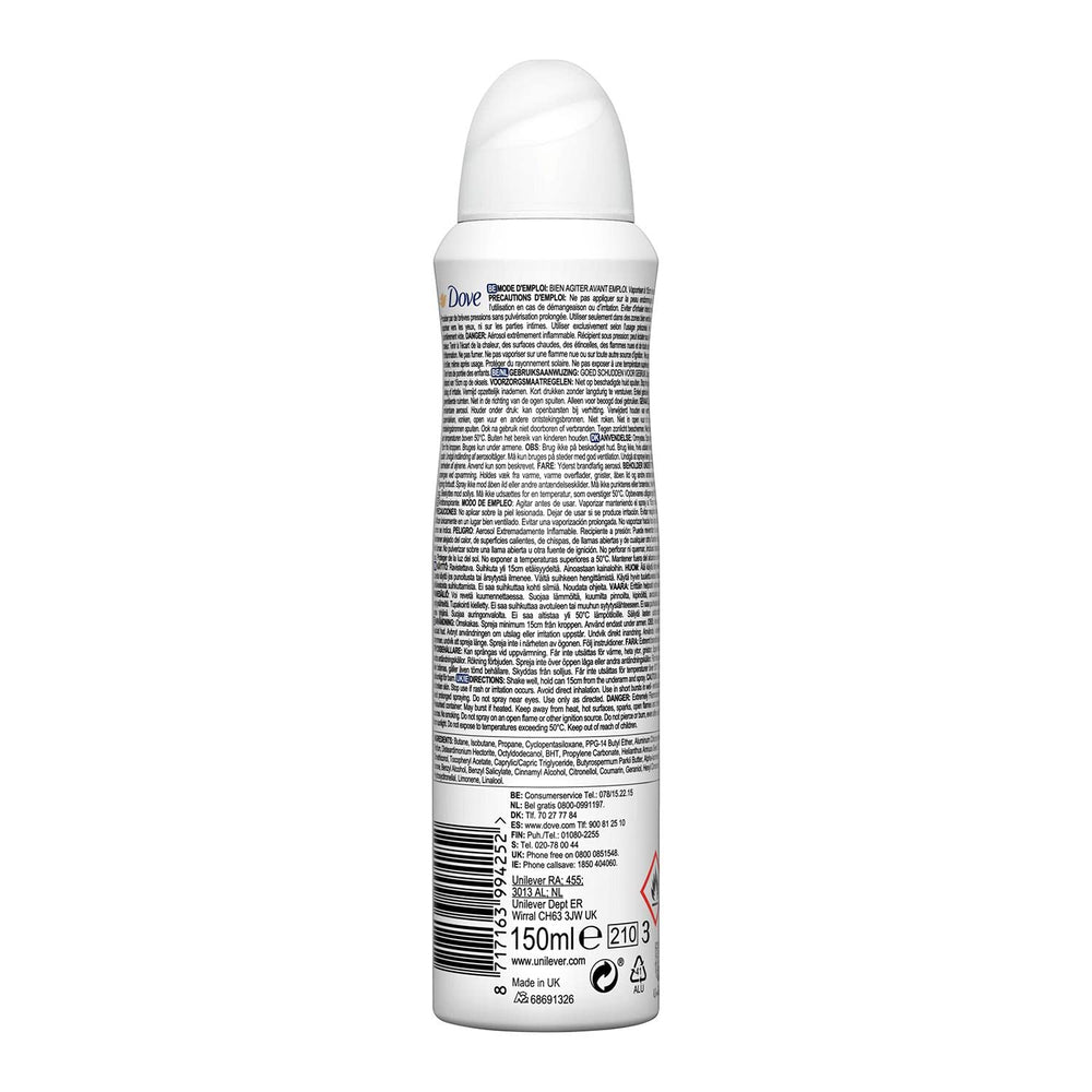 Desodorante Dove Invisible Dry envase compacto para uso diario