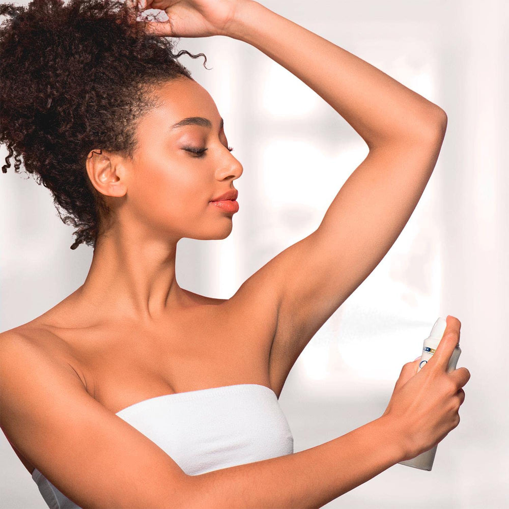 Fórmula Dove Invisible Dry con crema hidratante para suavidad