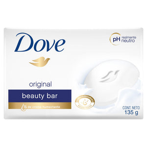 Jabón Dove Original para piel limpia, uso diario