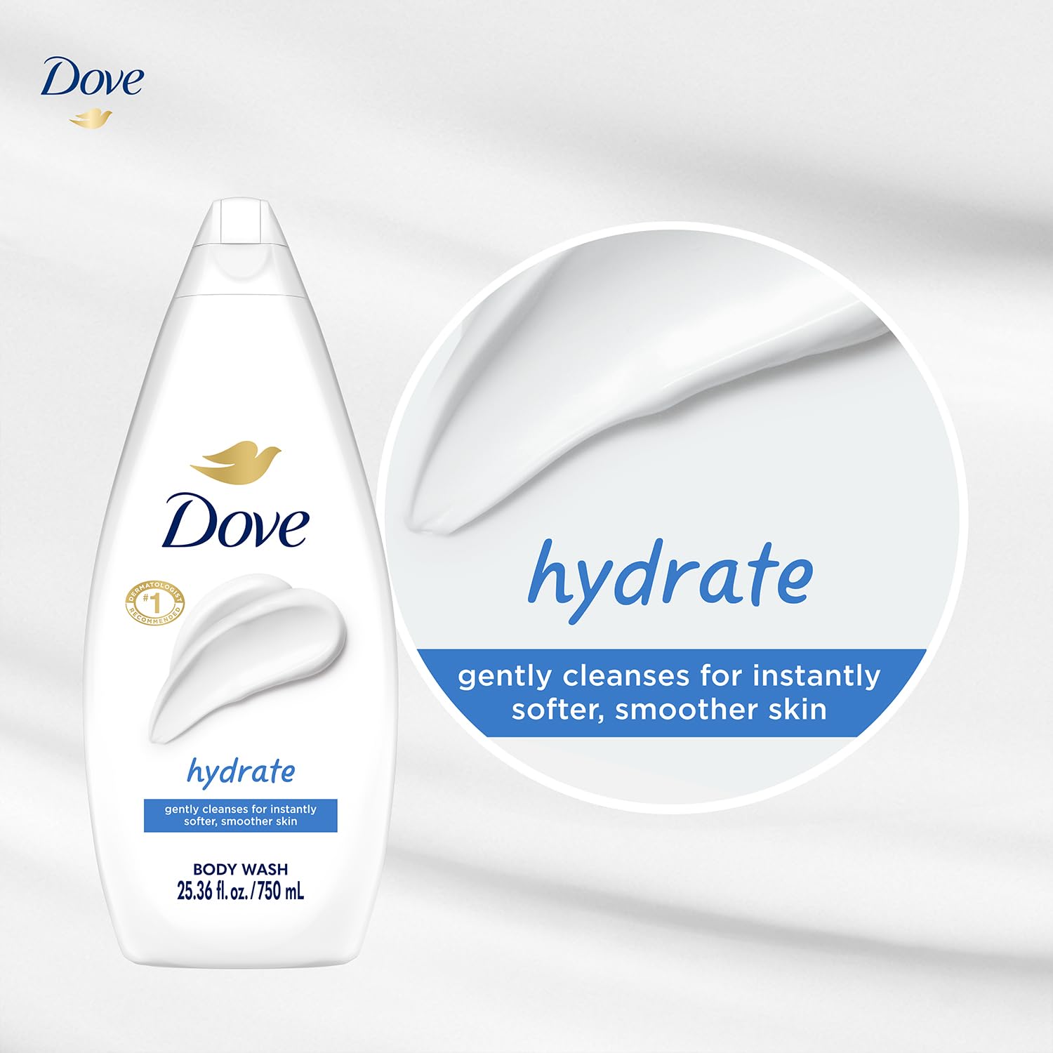 Dove Libre de Crueldad: ducha responsable sin pruebas en animales.