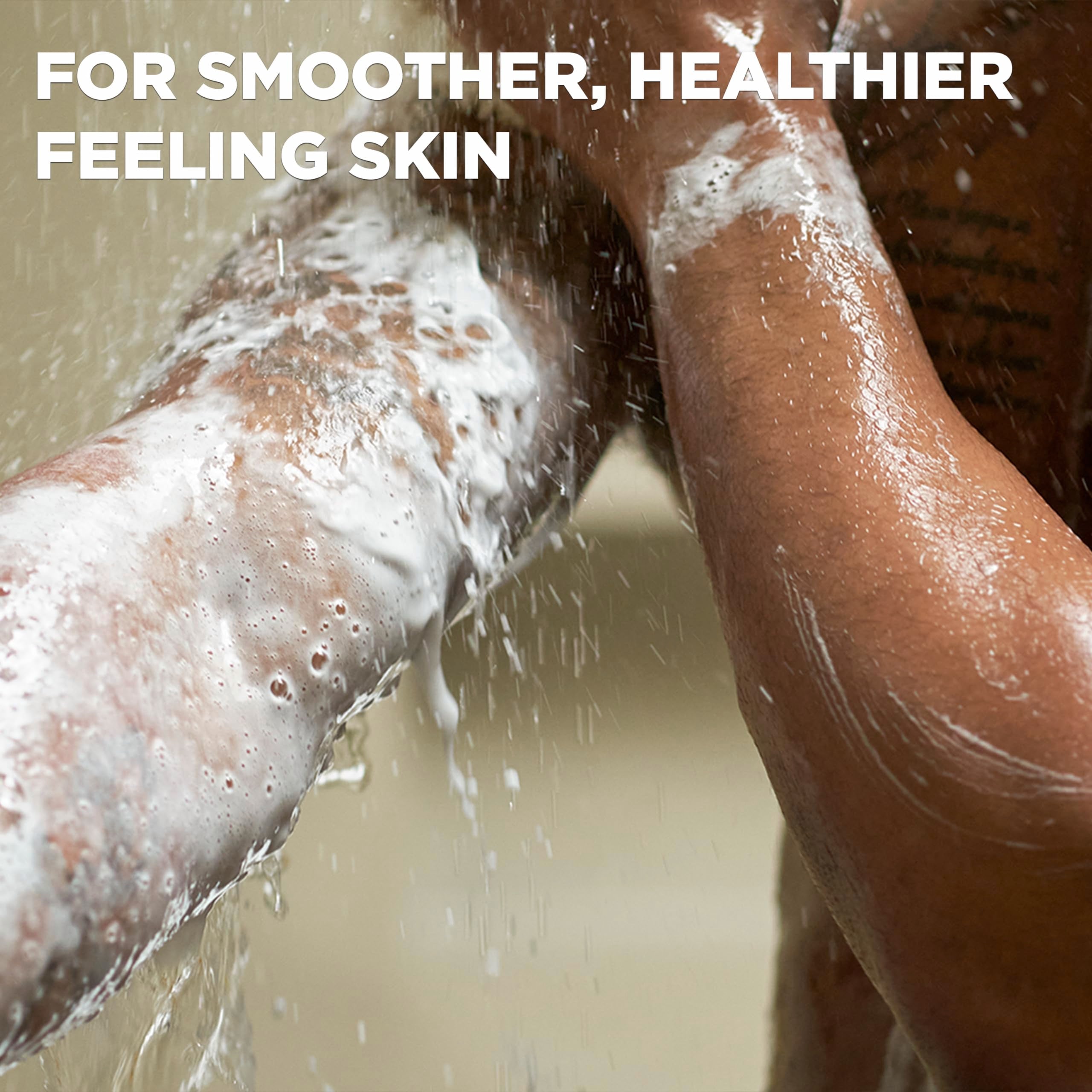 Lathering gently hydrates skin during daily cleansing