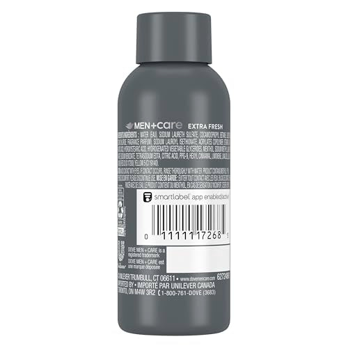 Dove Men+Care Espuma hidratante, textura cremosa para limpieza suave.