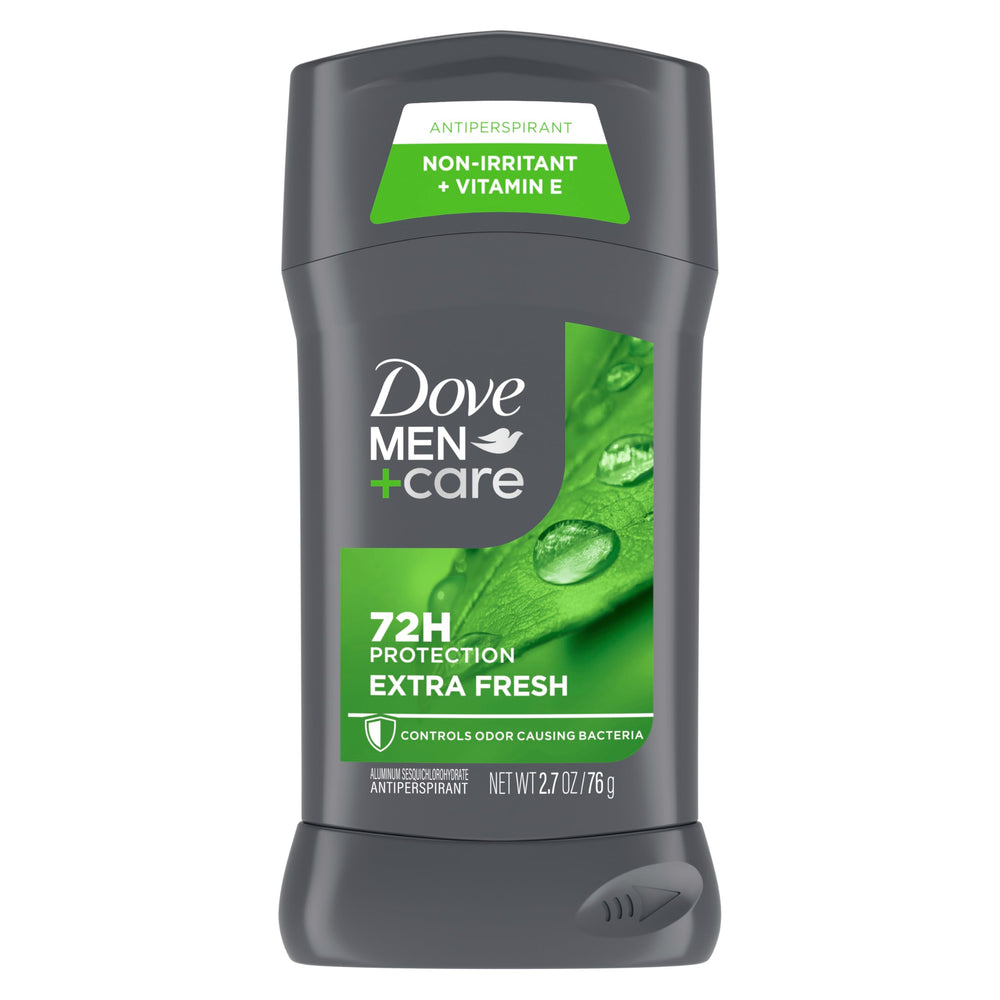 Dove Men+Care Extra Fresh: barra desodorante en primer plano para protección diaria