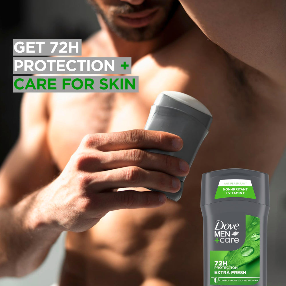 Dove Men+Care Extra Fresh diseño en barra para aplicación uniforme