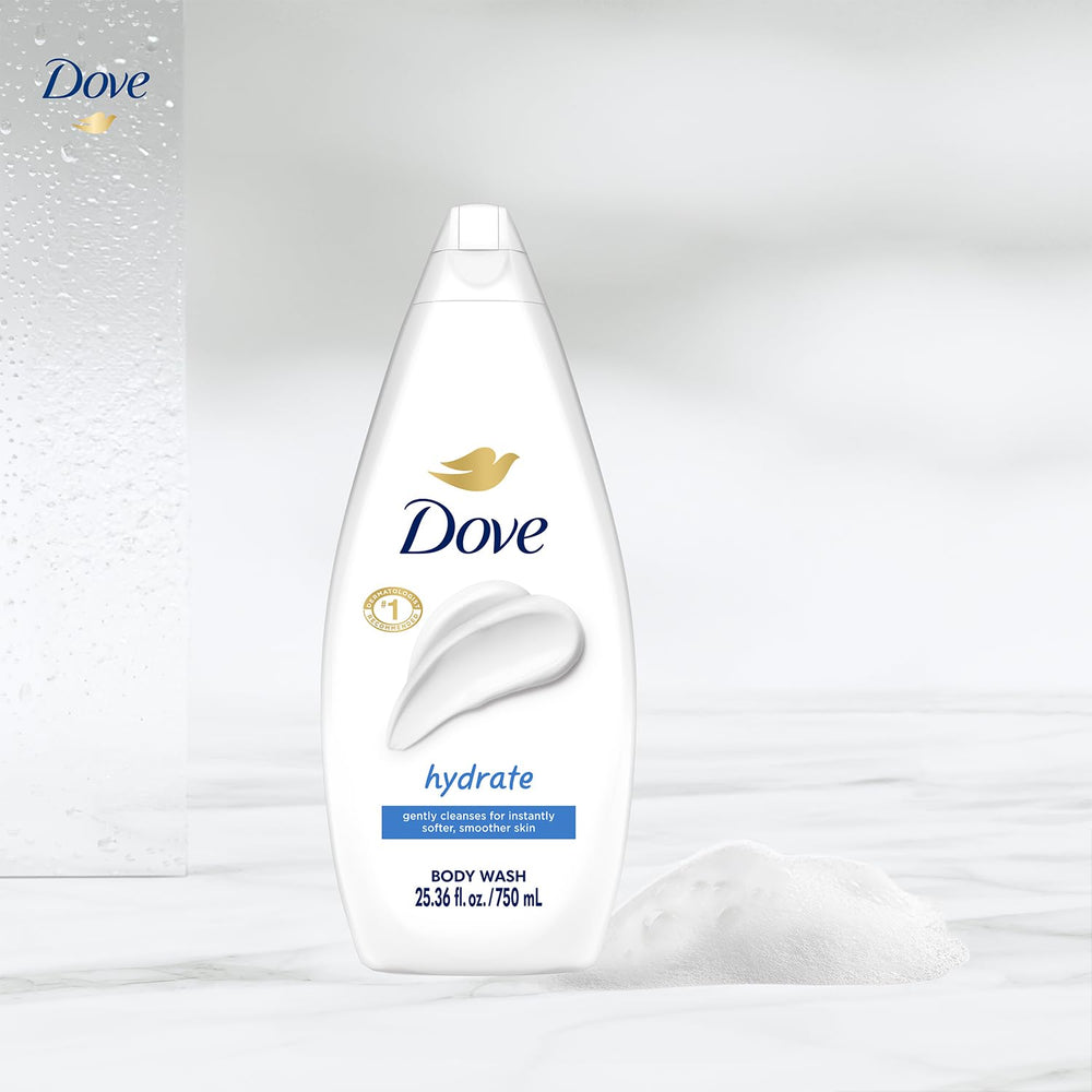 Dove Paquete 4 Unidades Gel de Ducha: práctico para renovar la rutina.