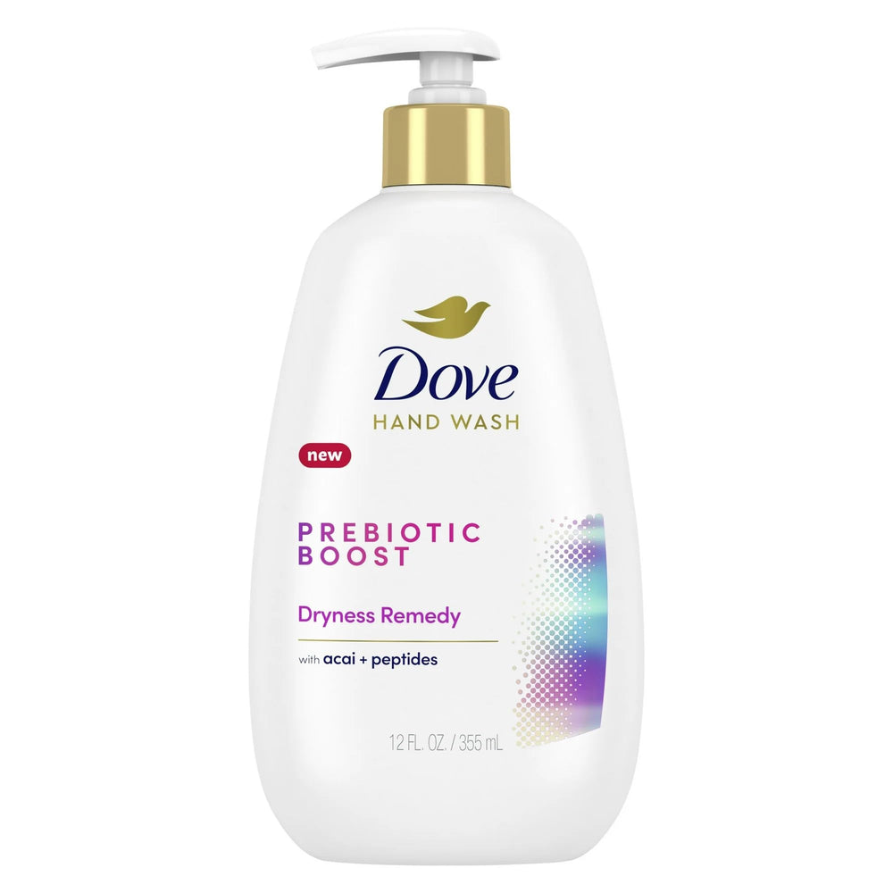 Dove Prebio Best Repair Jabón Manos: dosificador para limpieza suave.