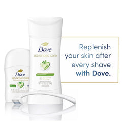 Dove Pro-Ceramide hidrata y suaviza la piel.