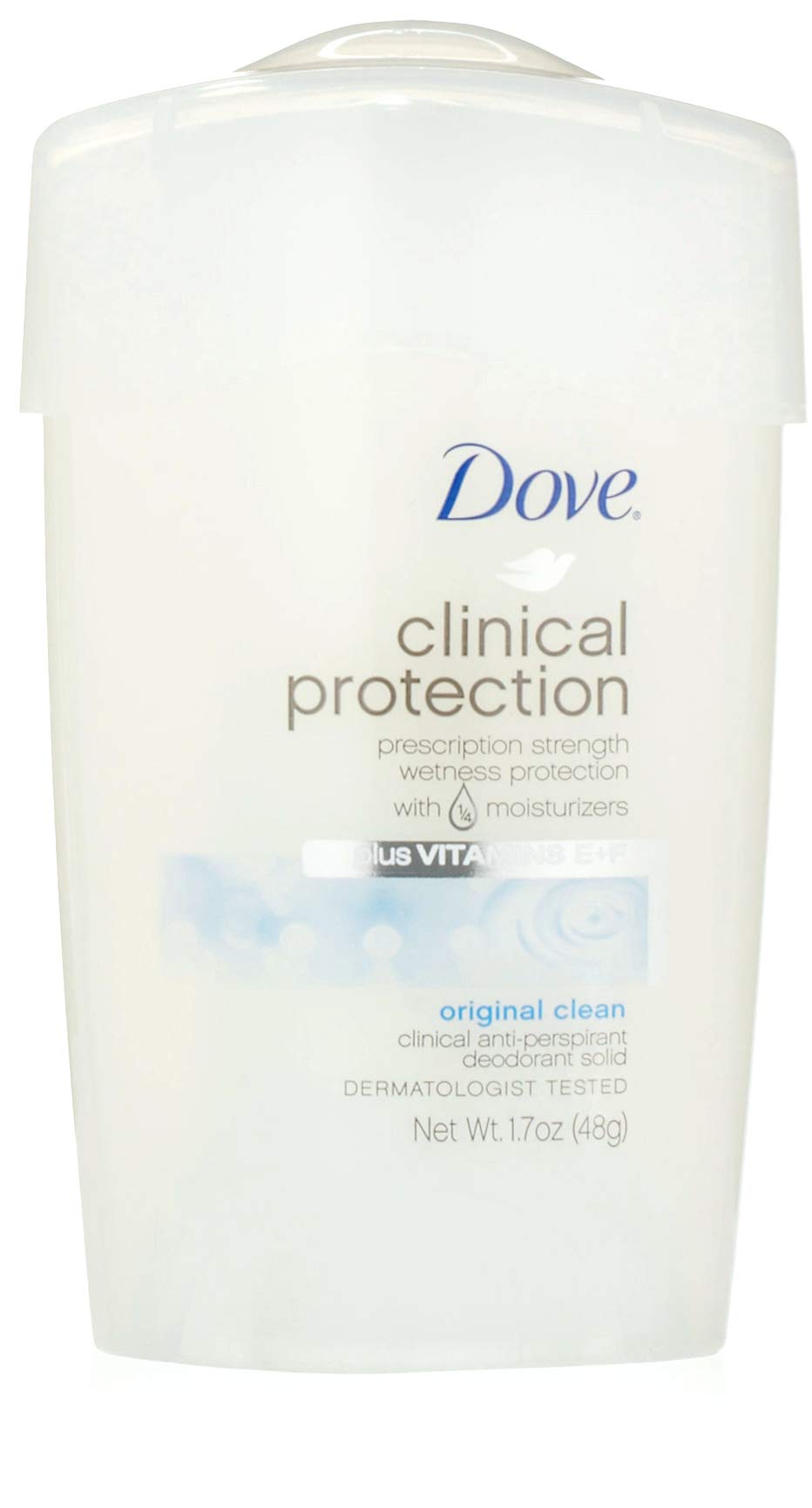 Dove Protección Clínica Original Clean en barra, paquete de dos unidades para uso diario.