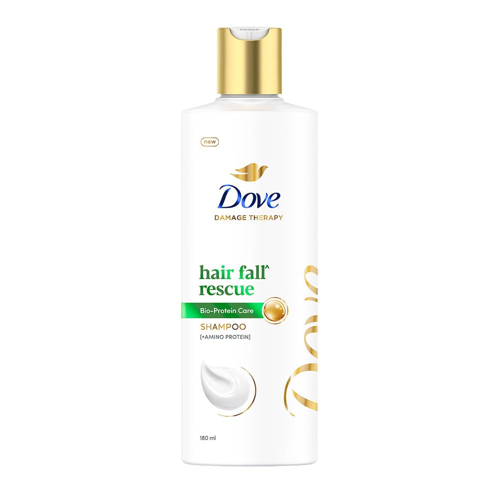 Dove Champú Rescate Caída del Cabello, tamaño de 6 onzas ideal para baño.