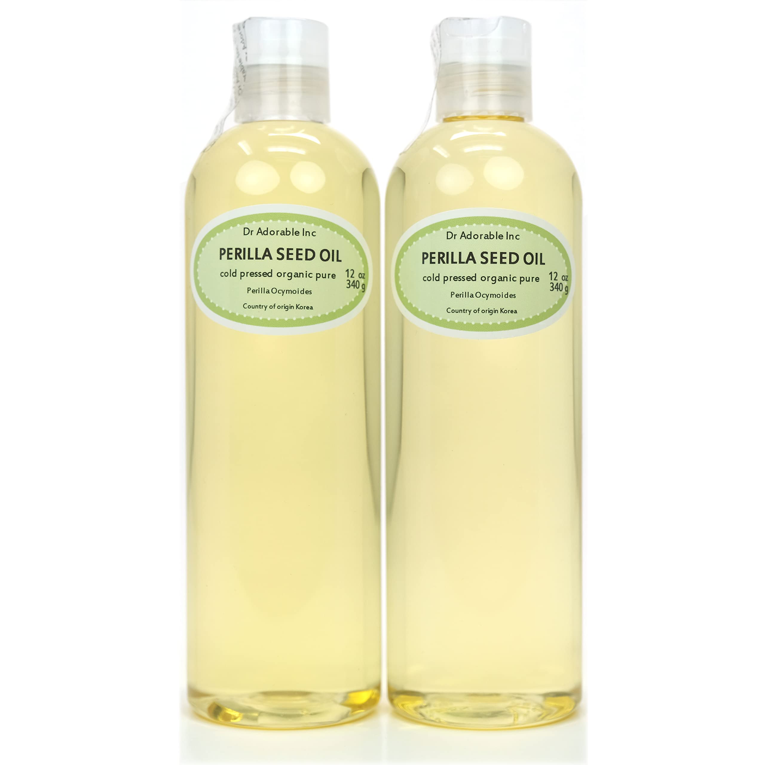 Dr Adorable Aceite de Semilla de Perilla, botella 24 onzas, hidratación profunda para la piel
